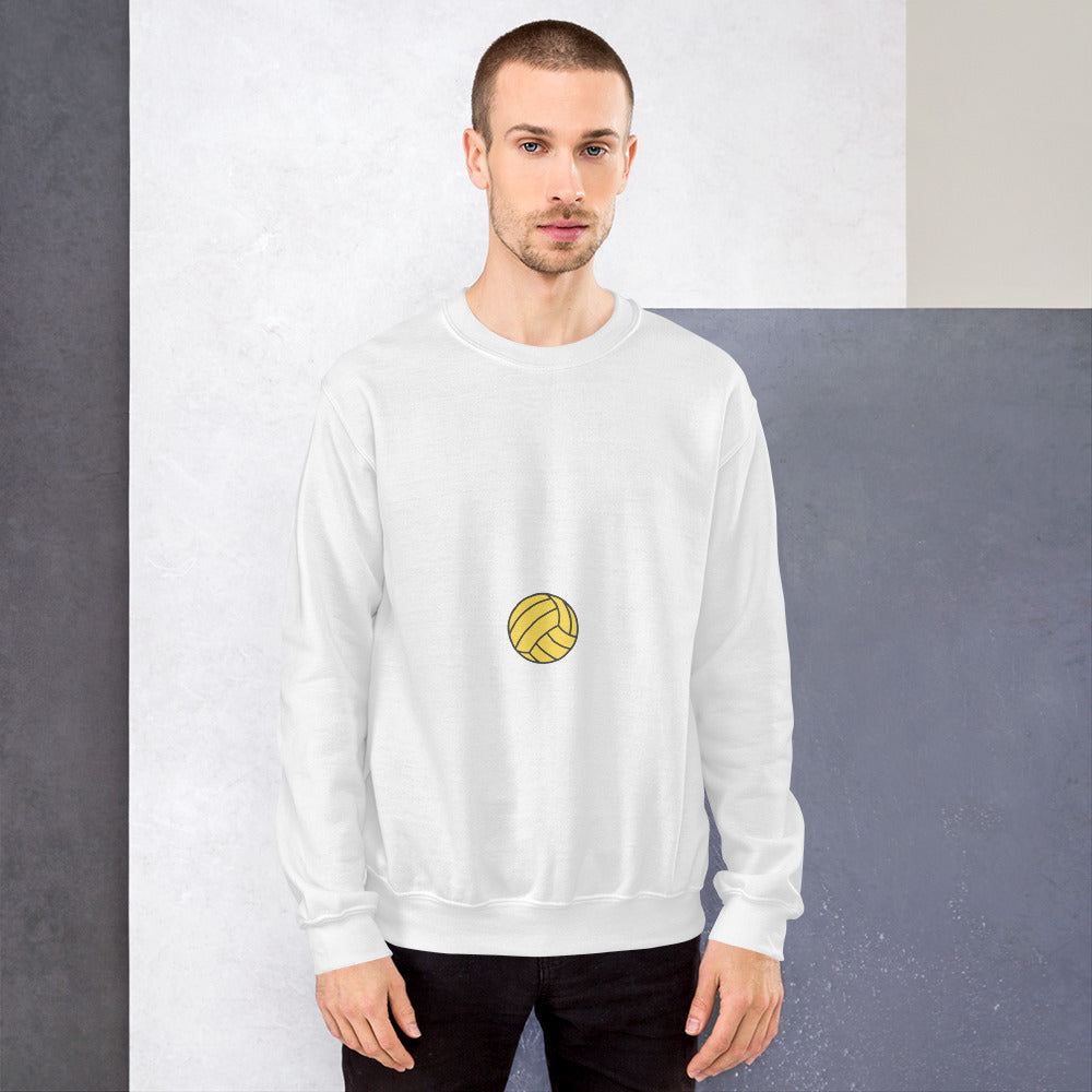 I Raised My Favorite Player with ball - Unisex Crew Neck Sweatshirt - Gildan 18000