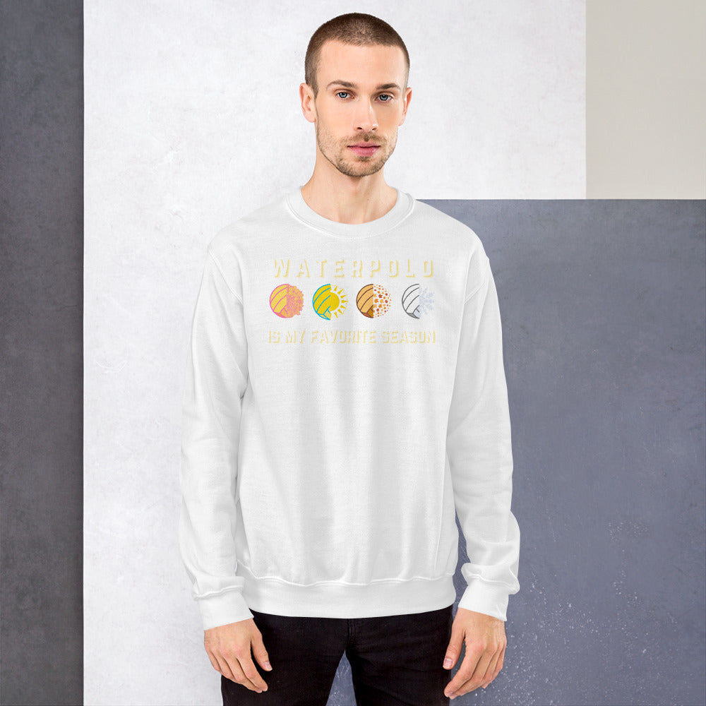 Waterpolo is my Favorite Season - Unisex Crew Neck Sweatshirt - Gildan 18000