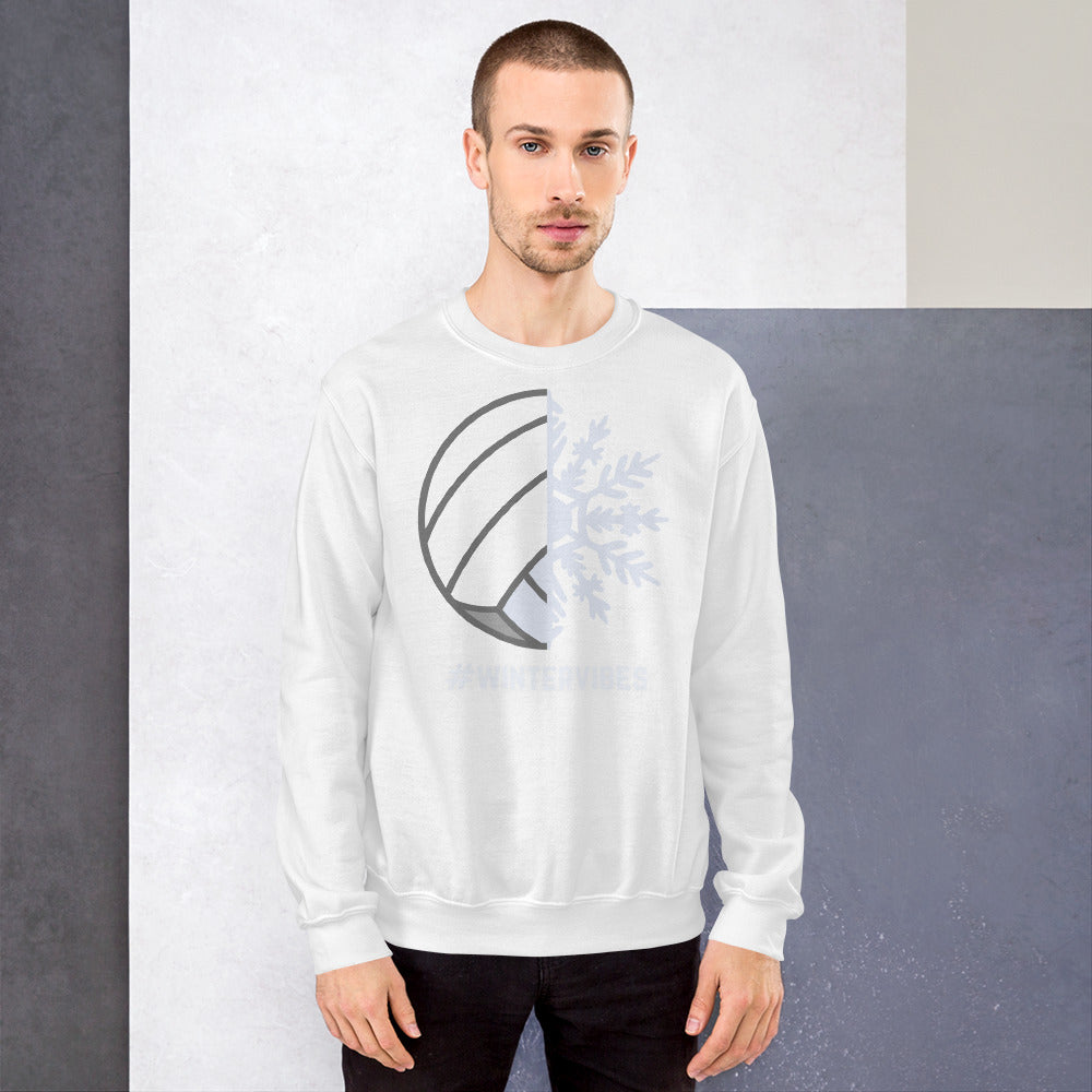 Winter Waterpolo Vibes - Unisex Crew Neck Sweatshirt - Gildan 18000