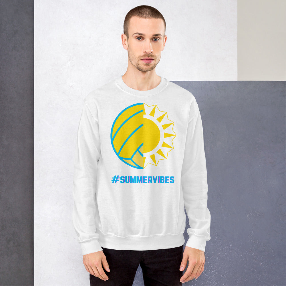 Summer Waterpolo Vibes - Unisex Crew Neck Sweatshirt - Gildan 18000