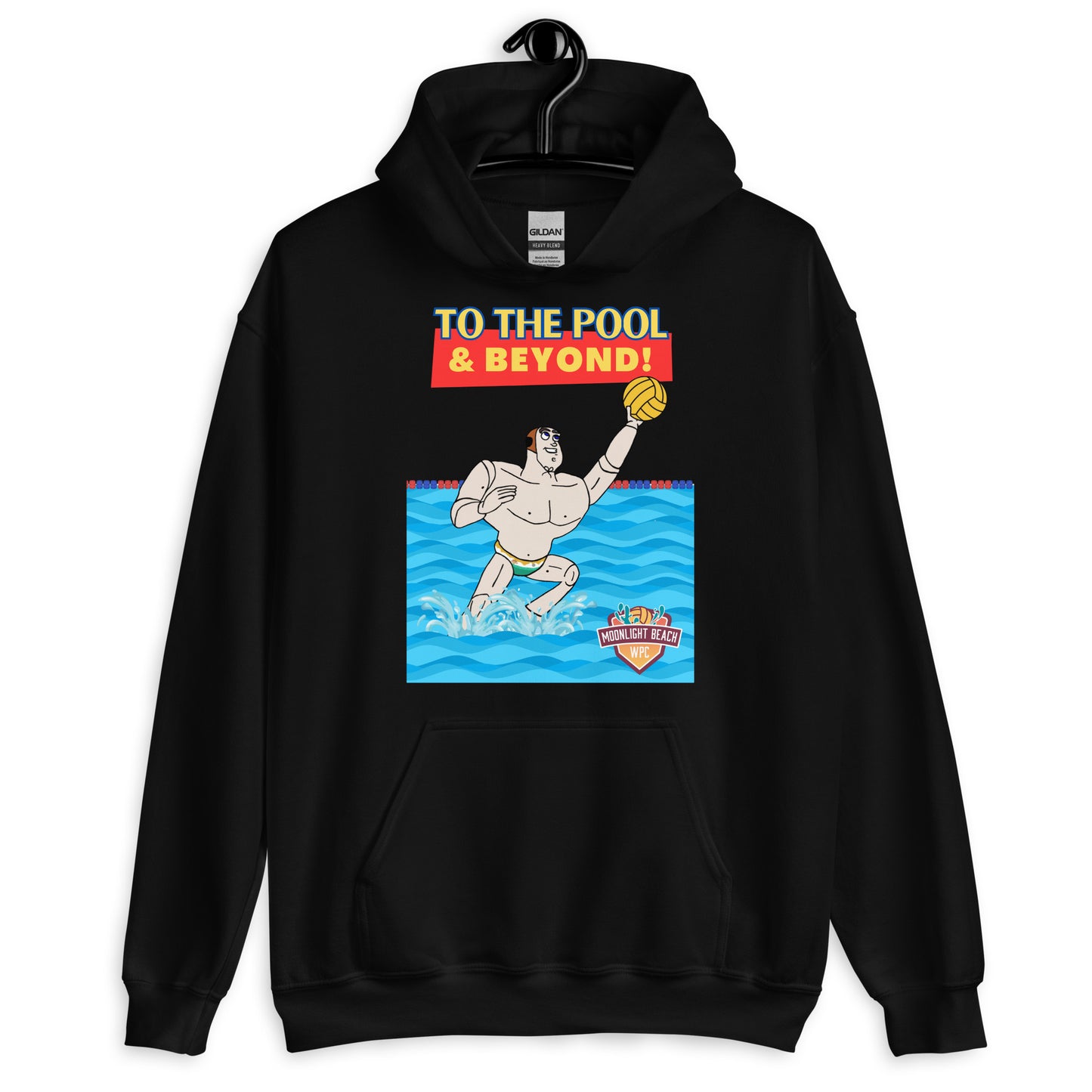 Moonlight Beach WPC To the pool and beyond! Unisex Hoodie