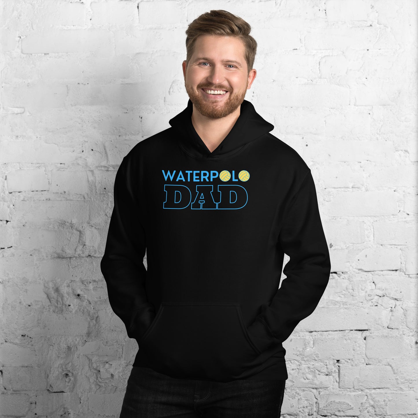 Waterpolo Dad - Unisex Heavy Blend Hoodie - Gildan 18500