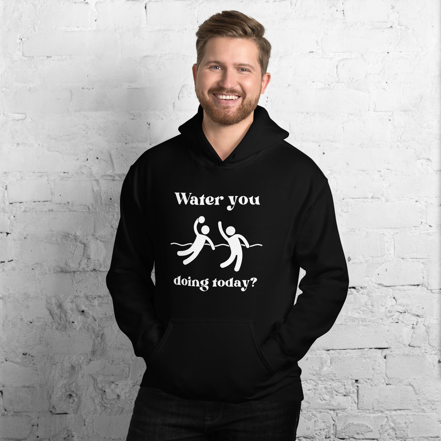 Water you doing today? - Unisex Heavy Blend Hoodie - Gildan 18500