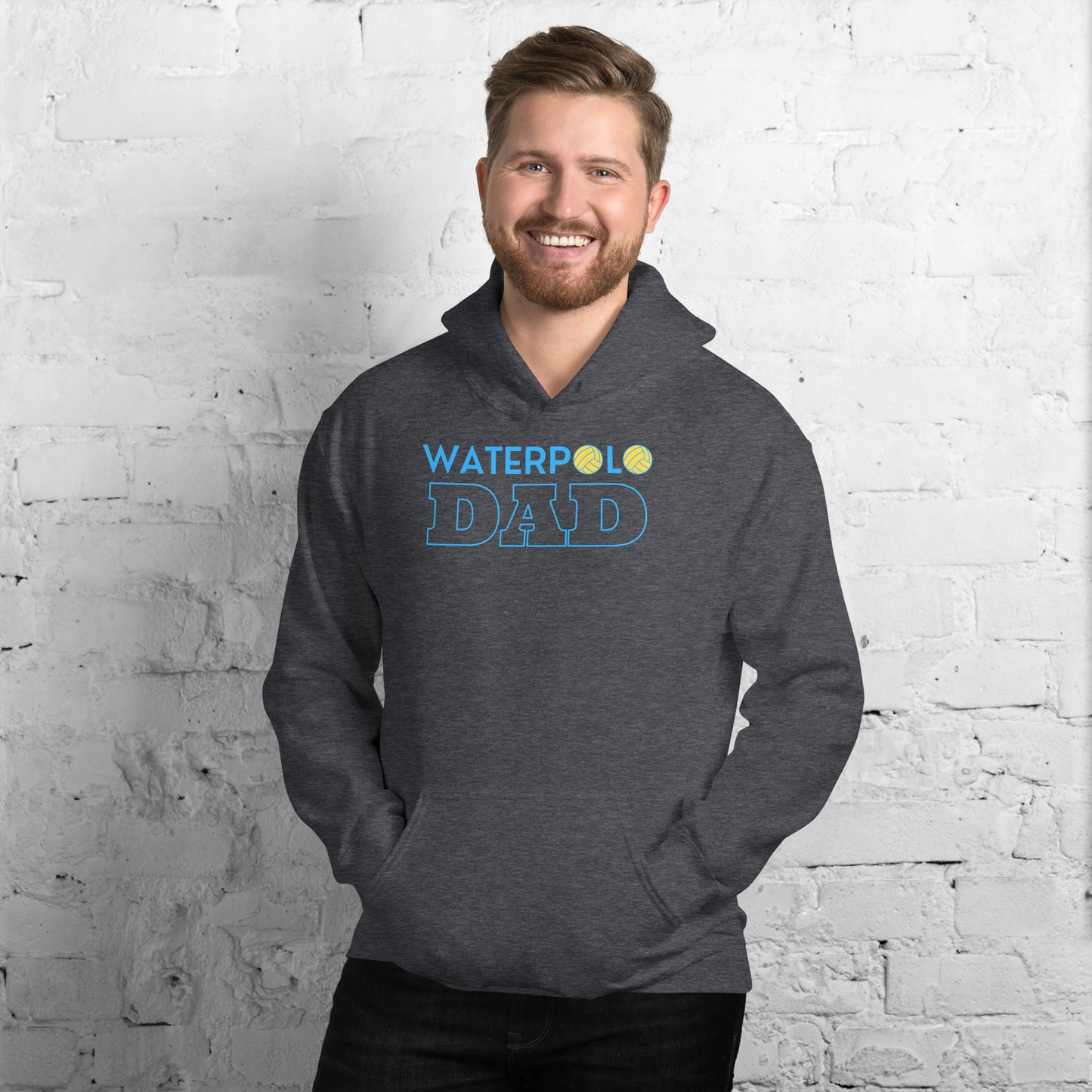 Waterpolo Dad - Unisex Heavy Blend Hoodie - Gildan 18500