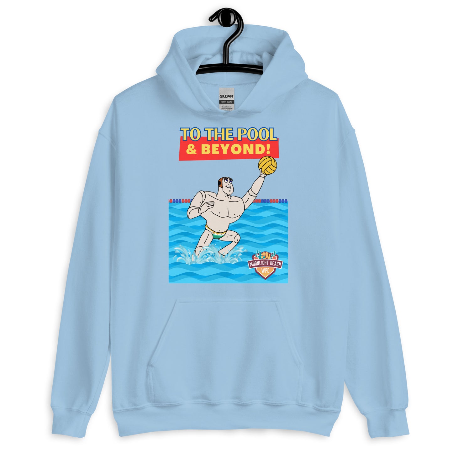 Moonlight Beach WPC To the pool and beyond! Unisex Hoodie