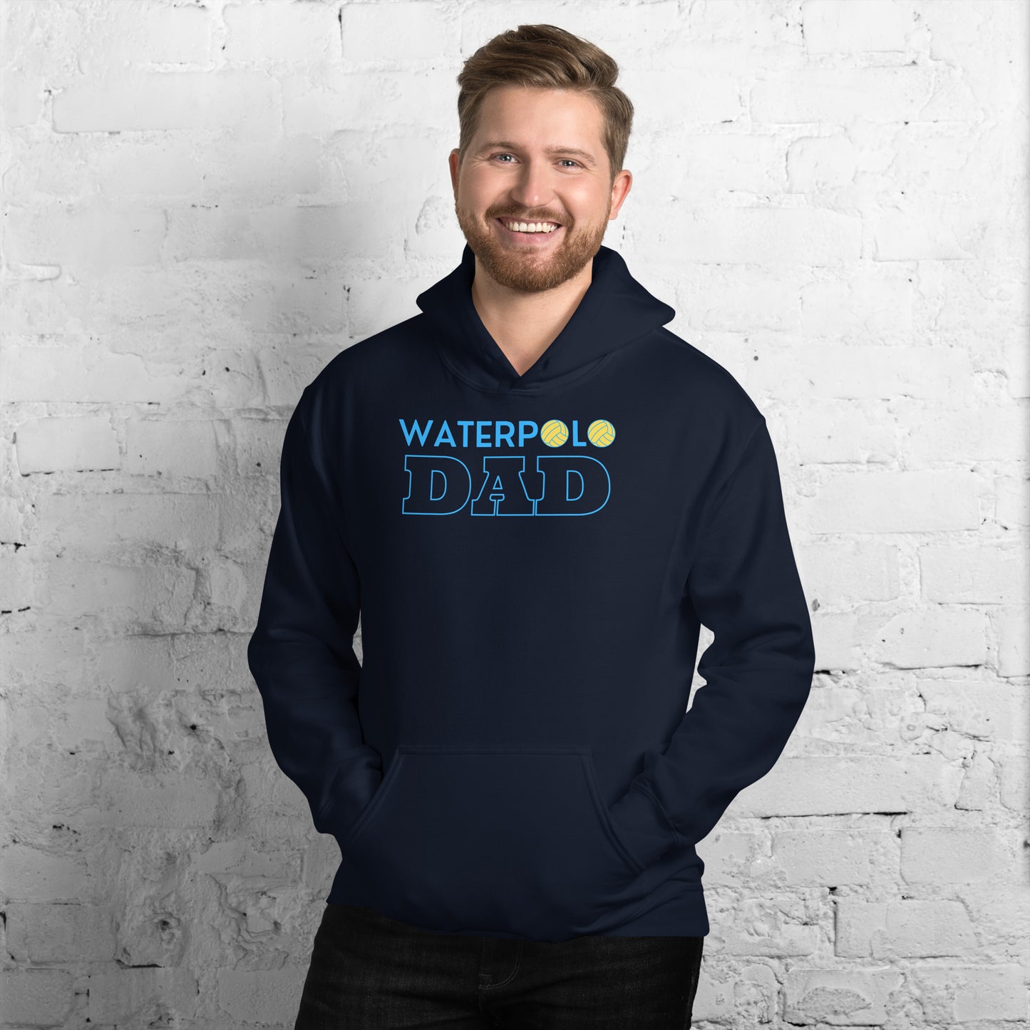 Waterpolo Dad - Unisex Heavy Blend Hoodie - Gildan 18500