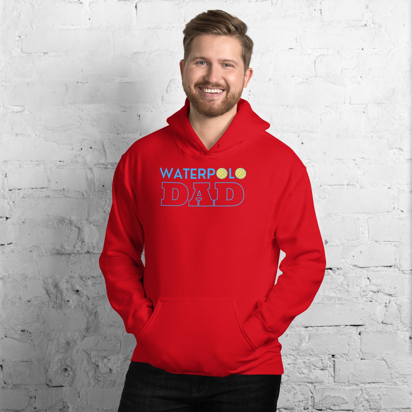 Waterpolo Dad - Unisex Heavy Blend Hoodie - Gildan 18500