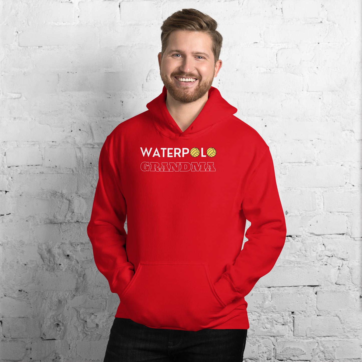 Waterpolo Grandma - Unisex Heavy Blend Hoodie - Gildan 18500