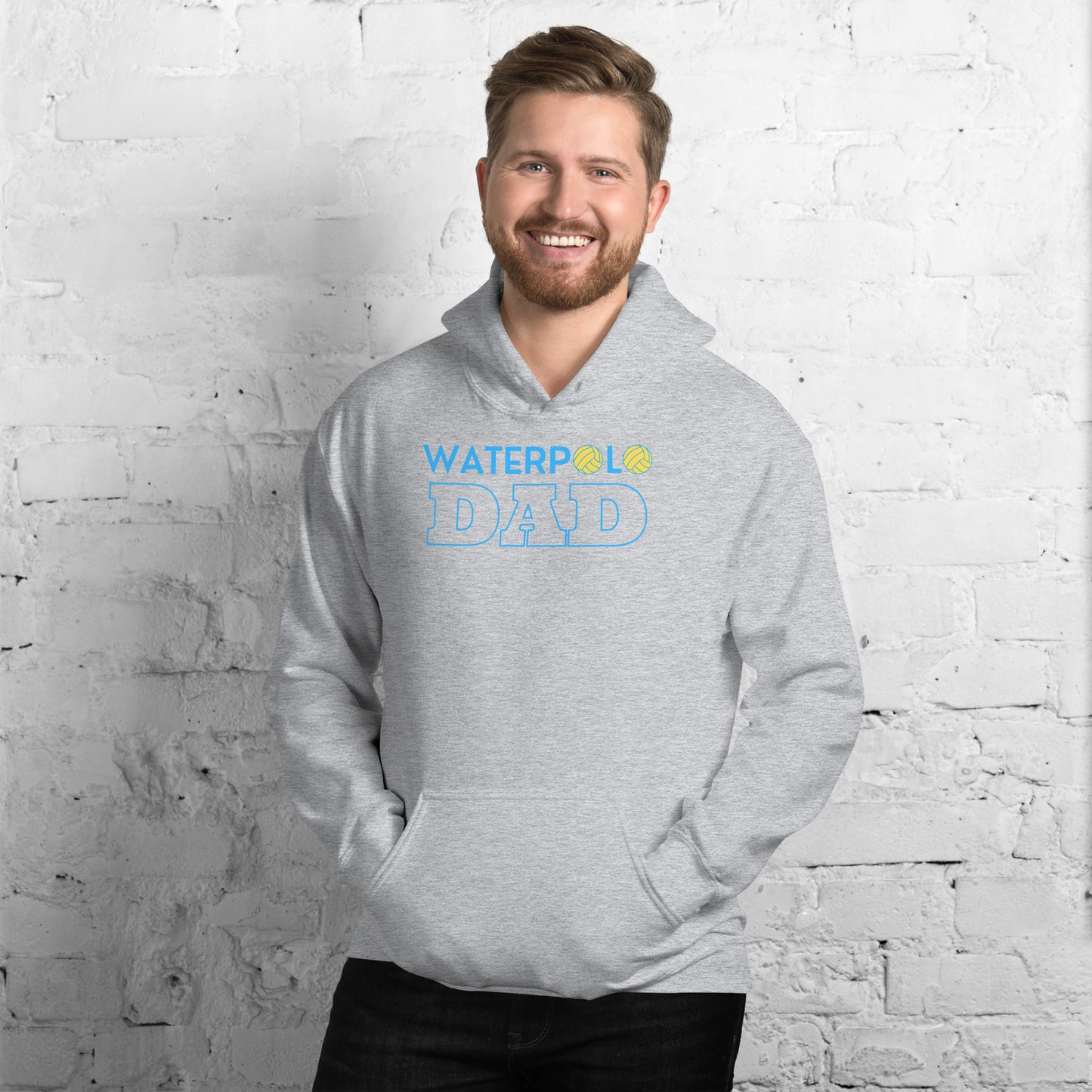 Waterpolo Dad - Unisex Heavy Blend Hoodie - Gildan 18500