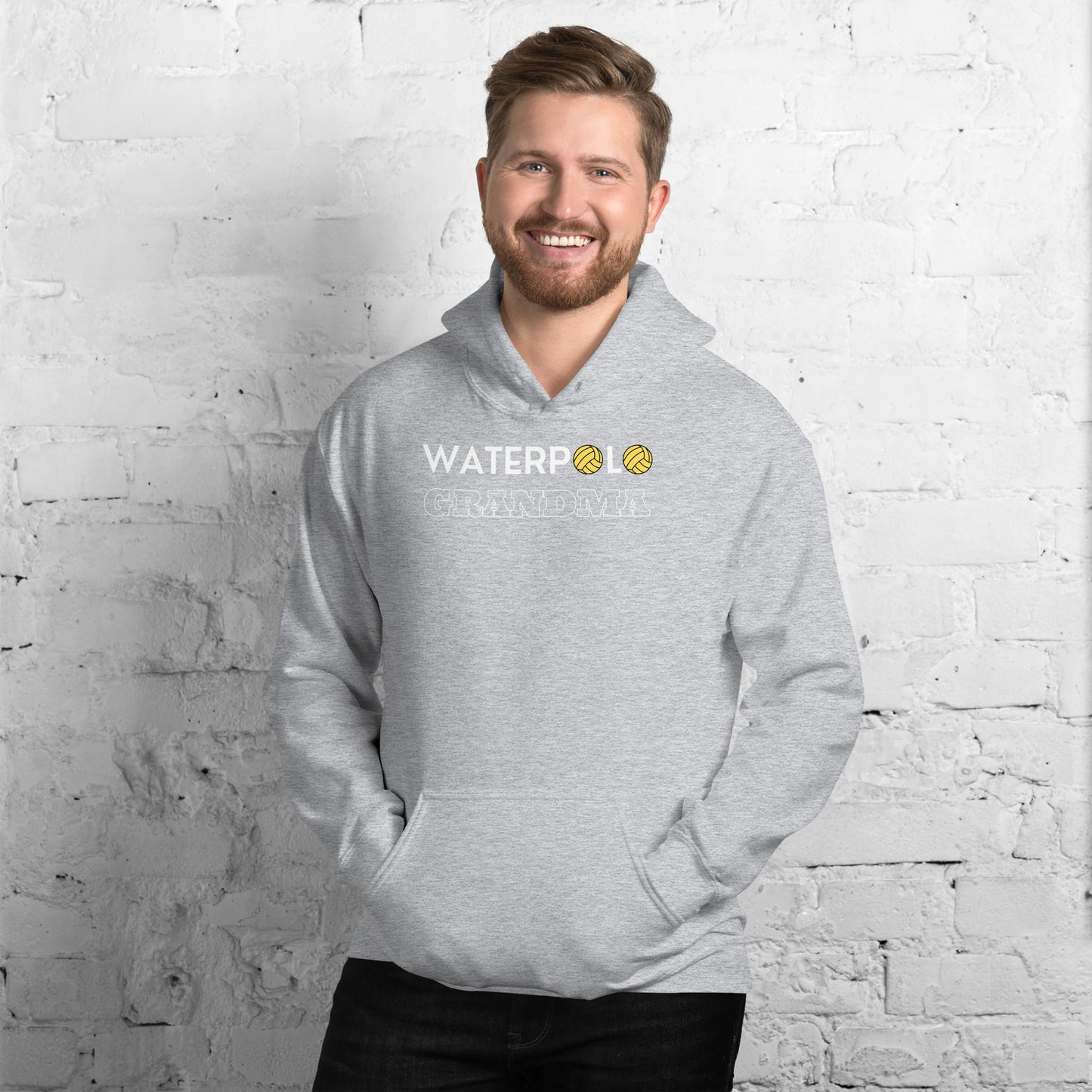 Waterpolo Grandma - Unisex Heavy Blend Hoodie - Gildan 18500