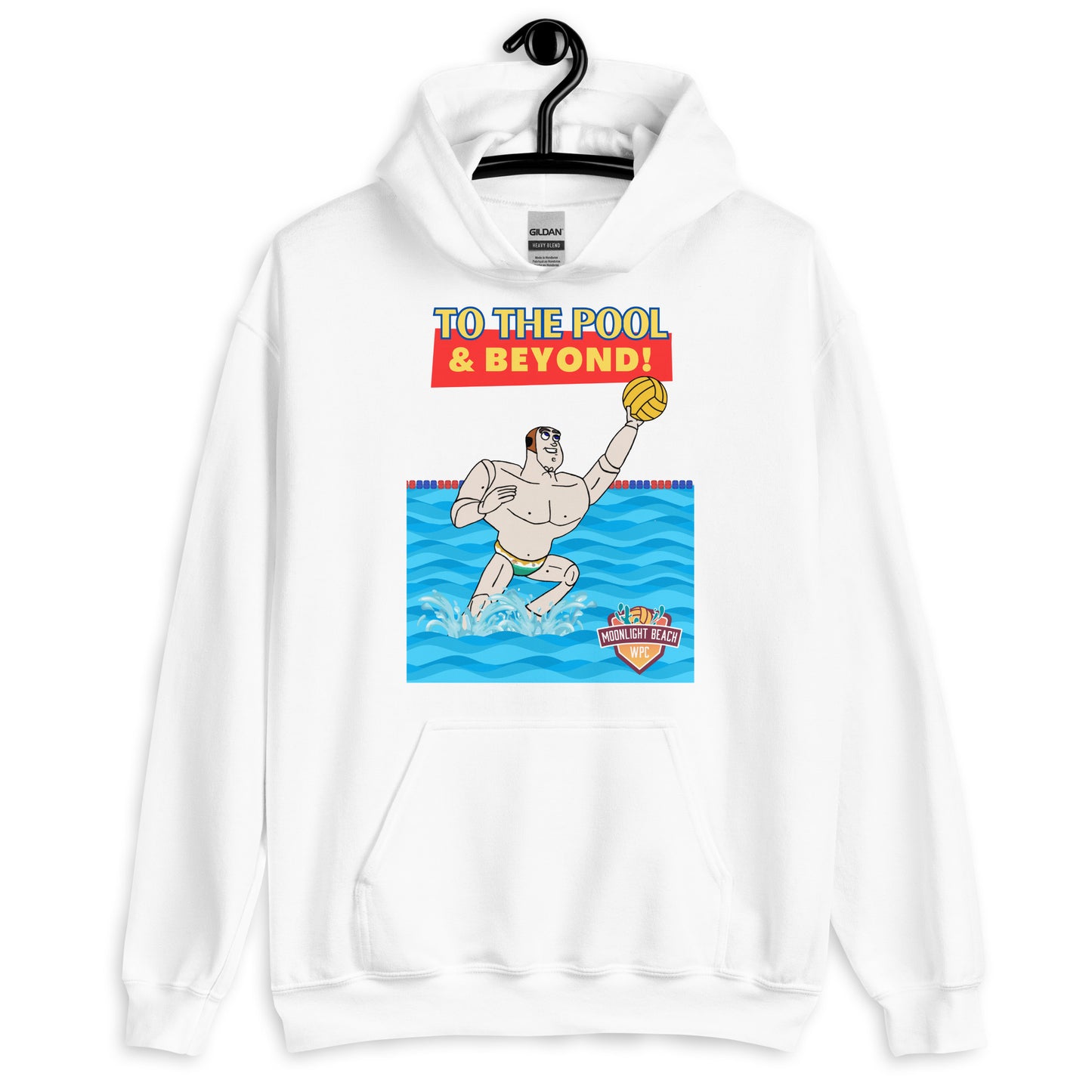 Moonlight Beach WPC To the pool and beyond! Unisex Hoodie