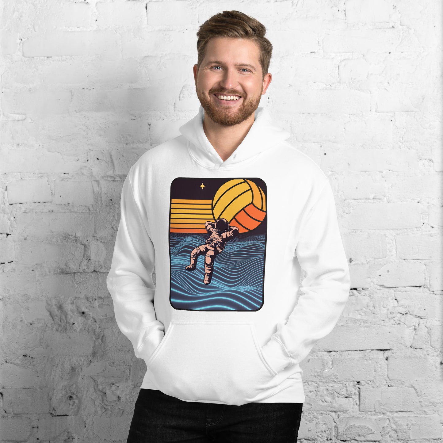 My Water Polo Game is out of this World - Unisex Heavy Blend Hoodie - Gildan 18500