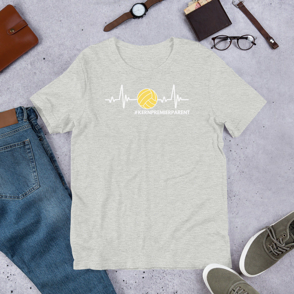 Kern Premier Parent Heartbeat - Unisex Soft T-shirt - Bella Canvas 3001