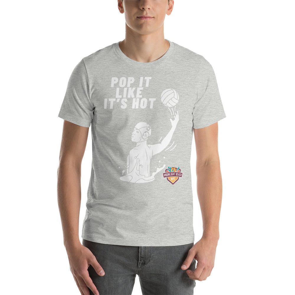 Moonlight Beach WPC Pop it like it’s hot Unisex t-shirt Bella Canvas 3001