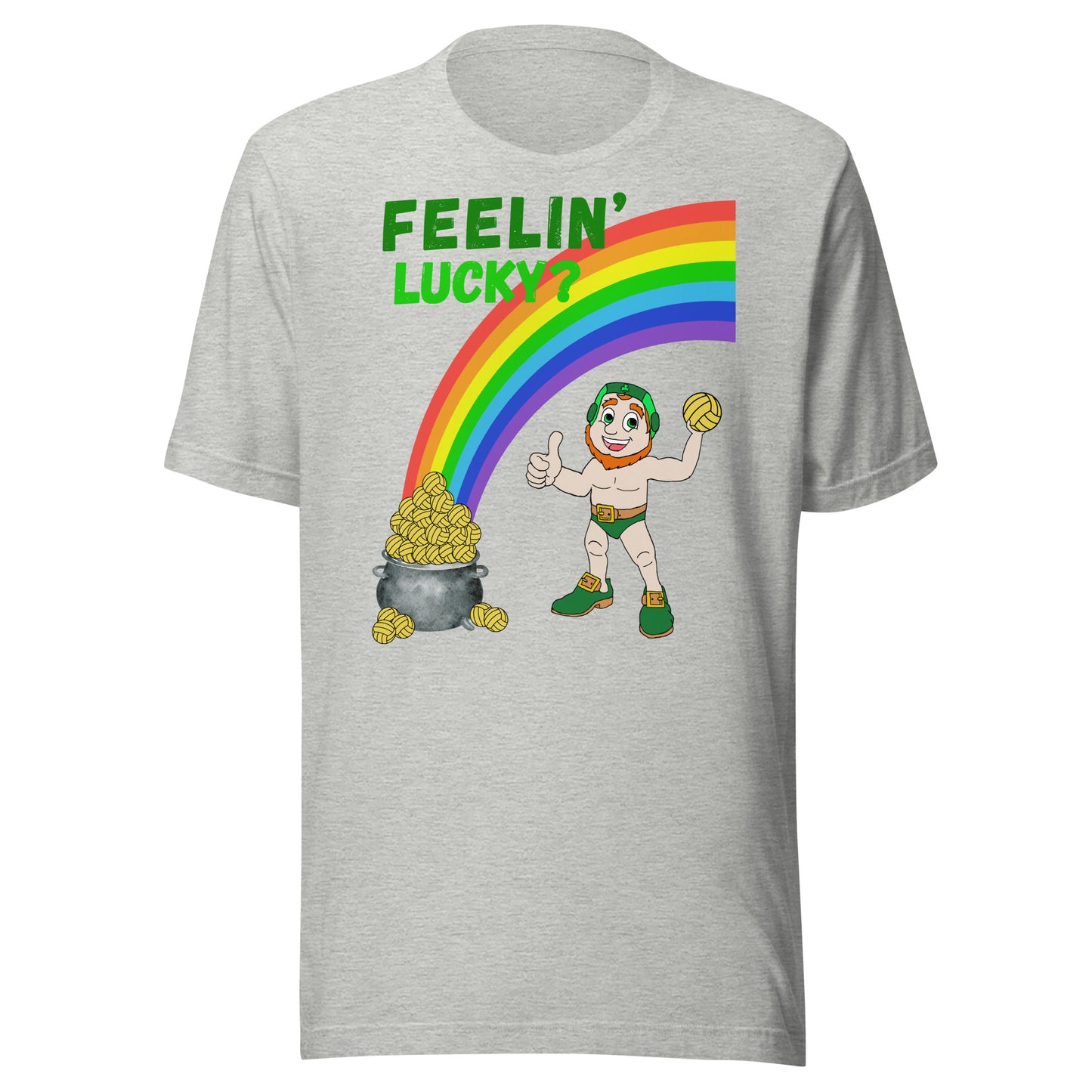 Feeling lucky? St. Patty’s day Water Polo Unisex t-shirt Bella Canvas 3001