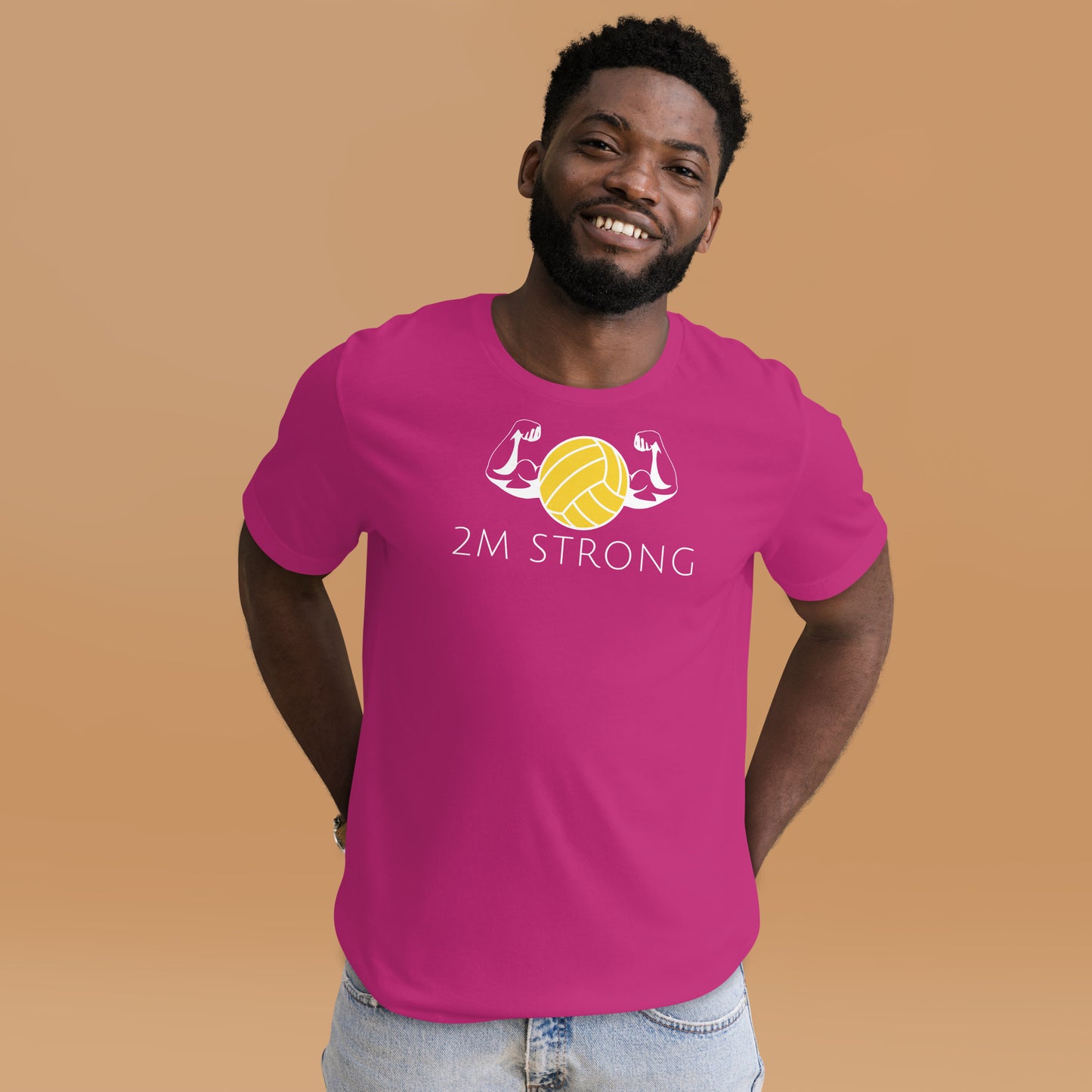 2 Meter Strong Unisex t-shirt Bella Canvas 3001