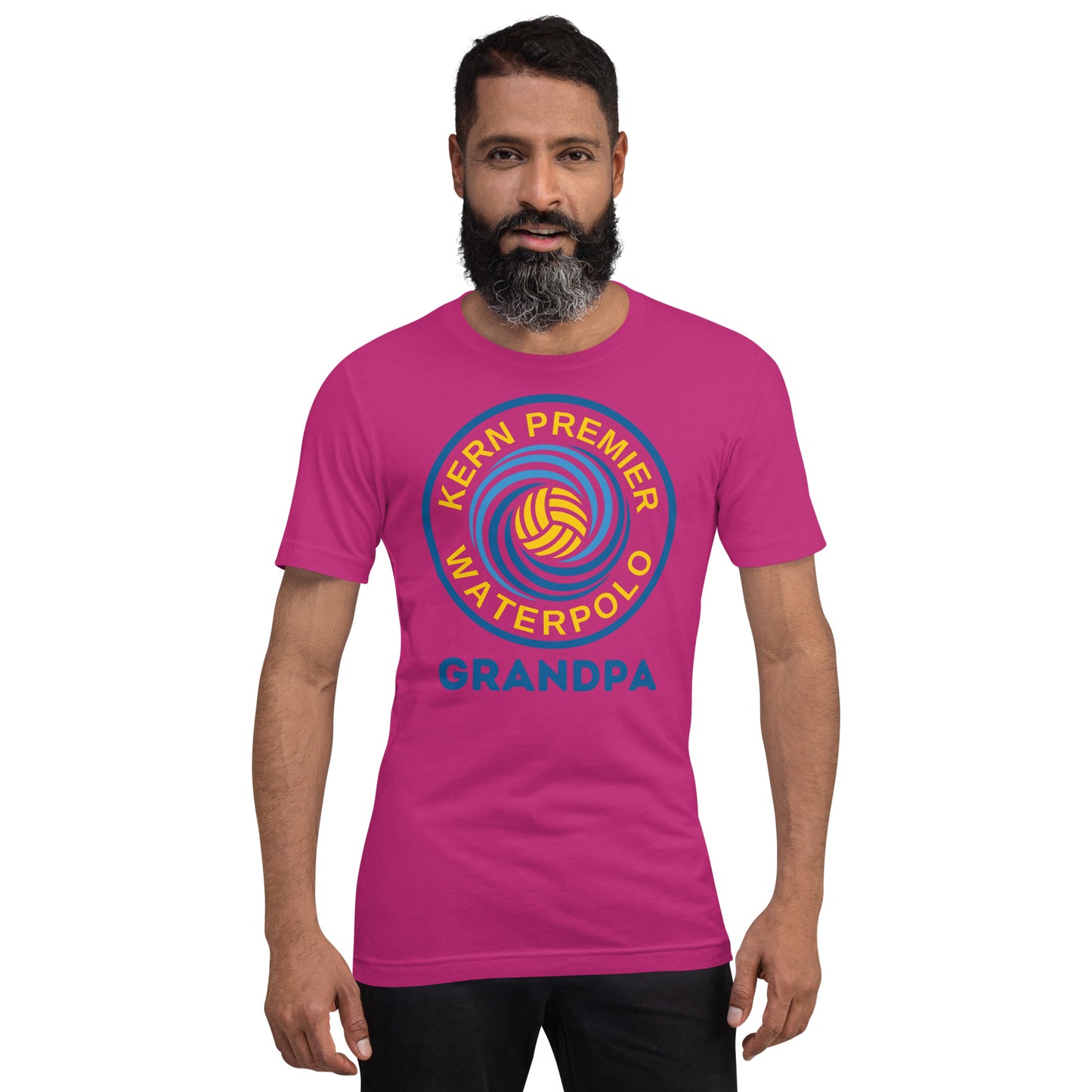 Kern Premier Grandpa - Circle Logo - Unisex Soft T-shirt - Bella Canvas 3001