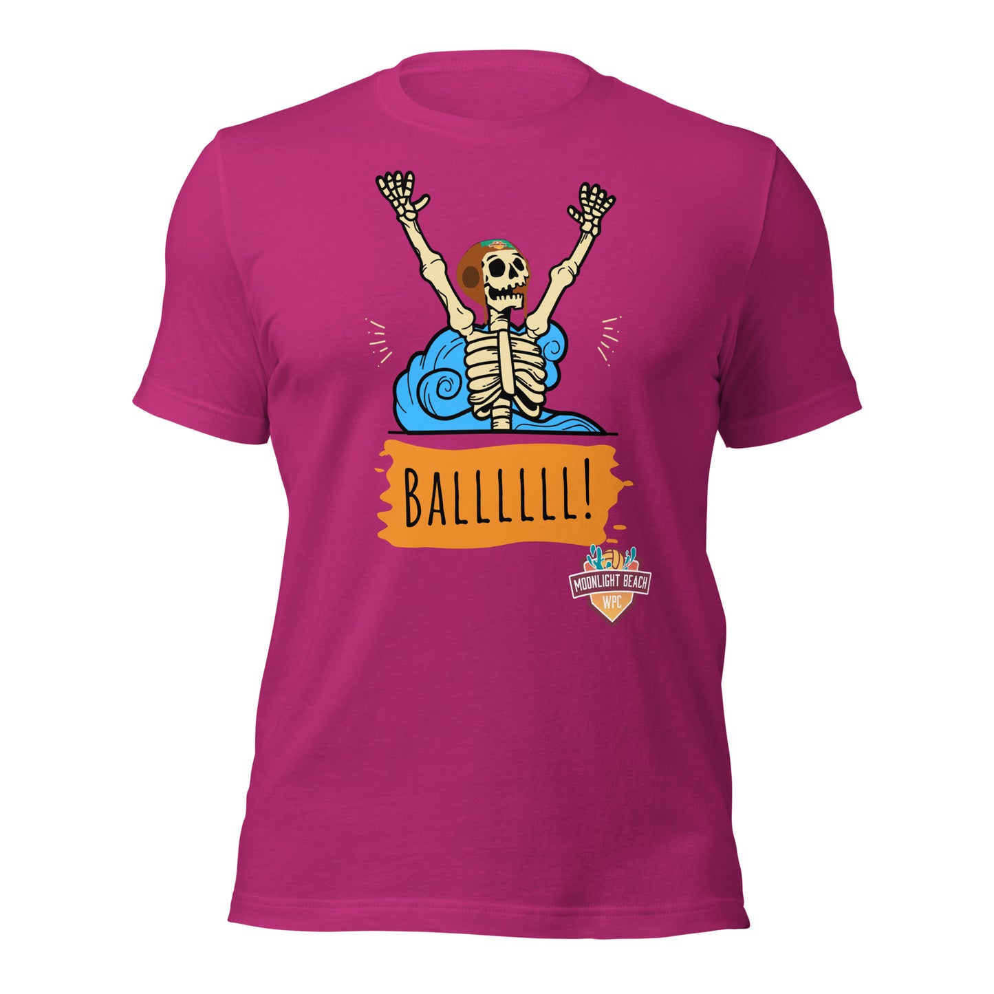 Moonlight Beach WPC Ball! Unisex t-shirt Bella Canvas 3001