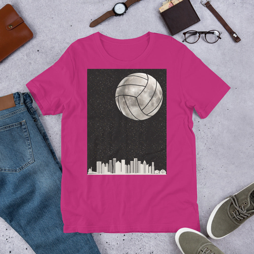 Water Polo Moon Unisex t-shirt Bella Canvas 3001