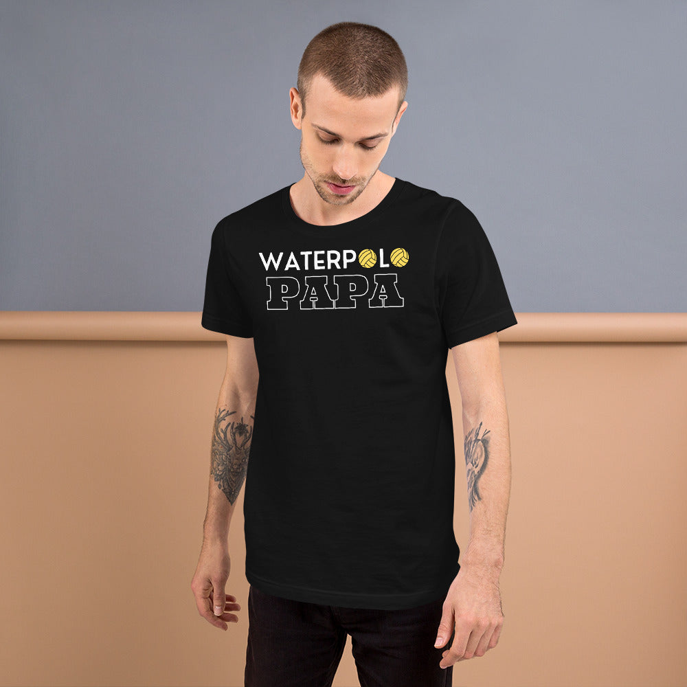 Waterpolo Papa - Unisex Soft T-shirt - Bella Canvas 3001
