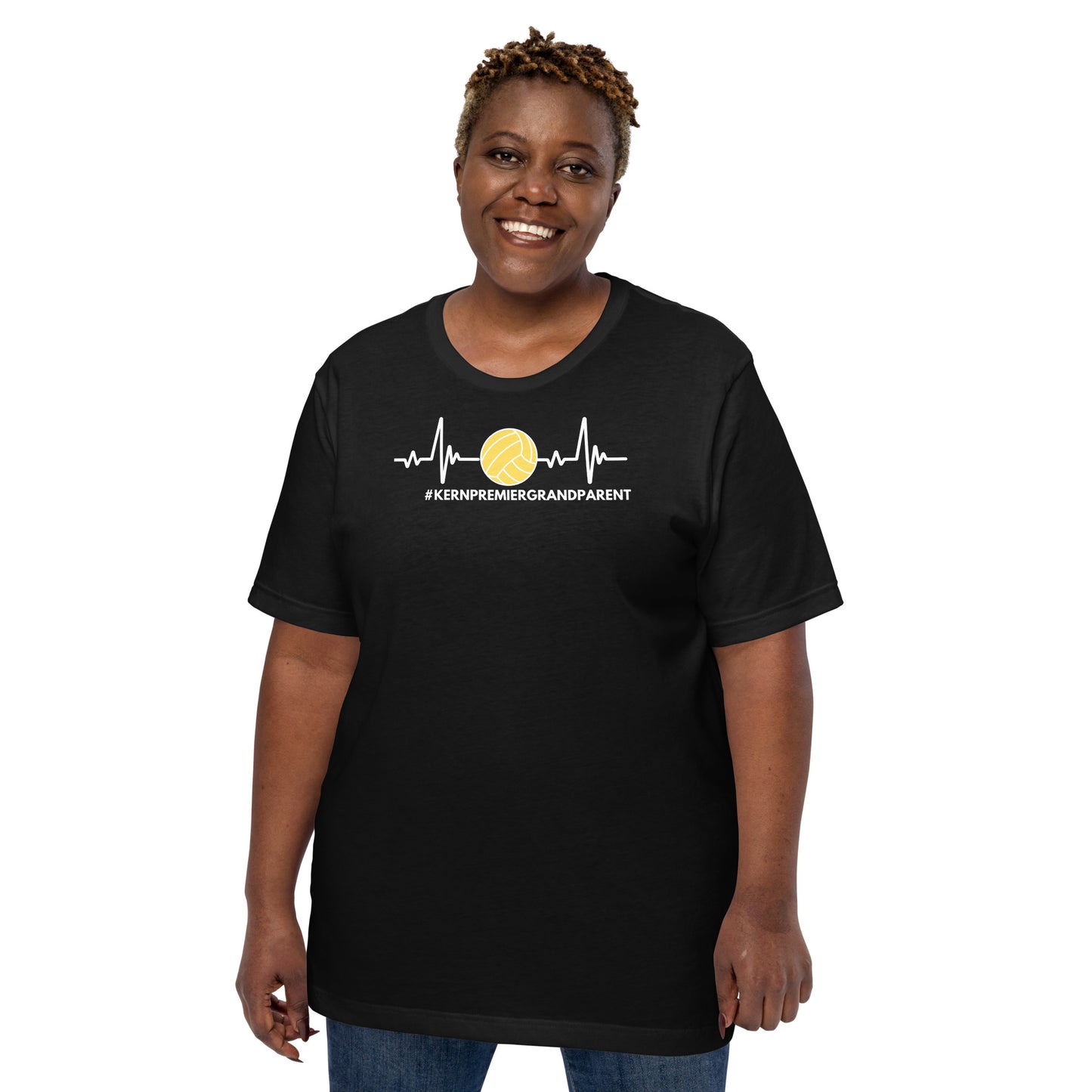 Kern Premier Grandparent Heartbeat - Unisex Soft T-shirt - Bella Canvas 3001