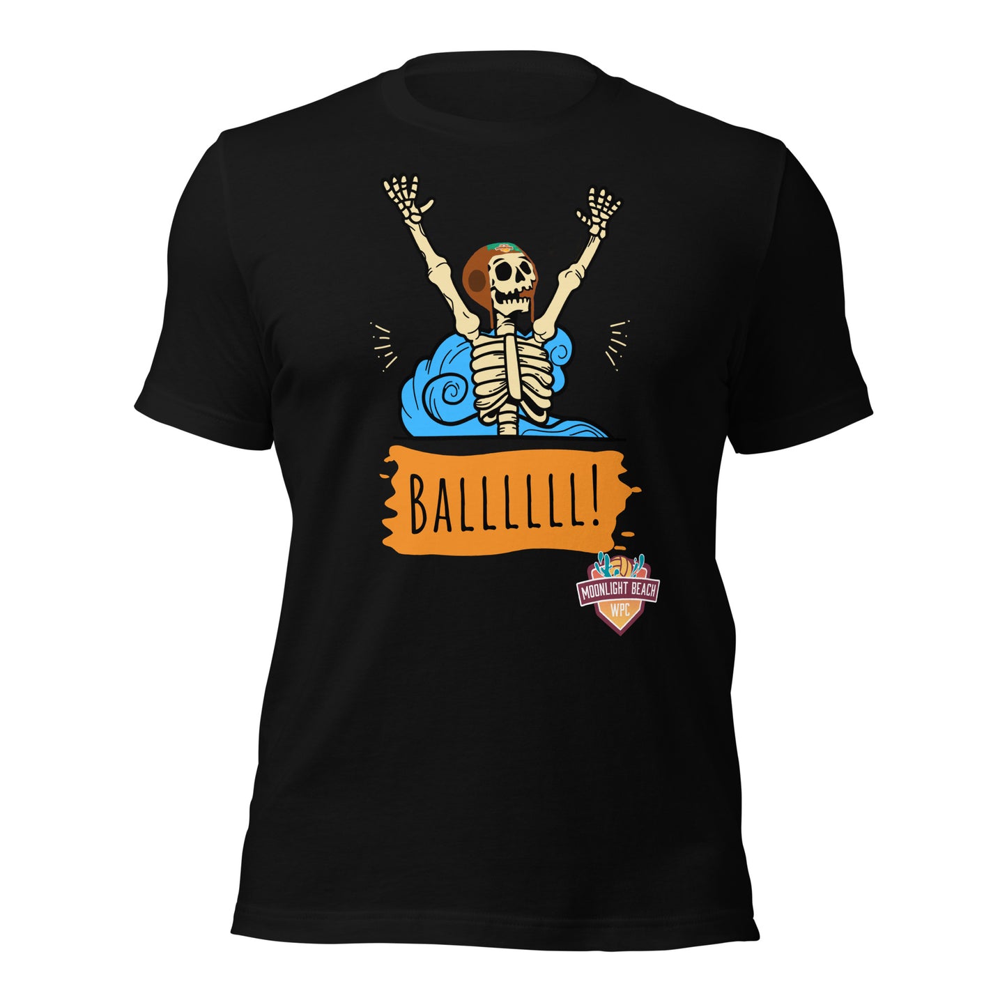 Moonlight Beach WPC Ball! Unisex t-shirt Bella Canvas 3001
