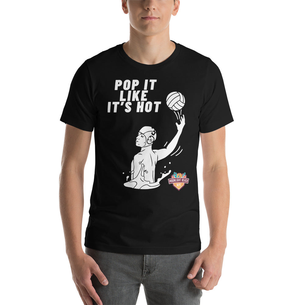 Moonlight Beach WPC Pop it like it’s hot Unisex t-shirt Bella Canvas 3001