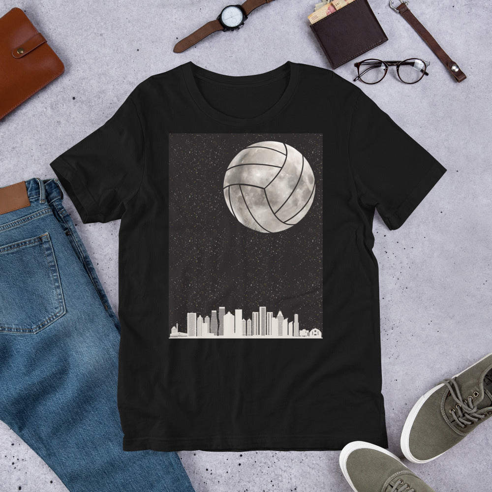 Water Polo Moon Unisex t-shirt Bella Canvas 3001