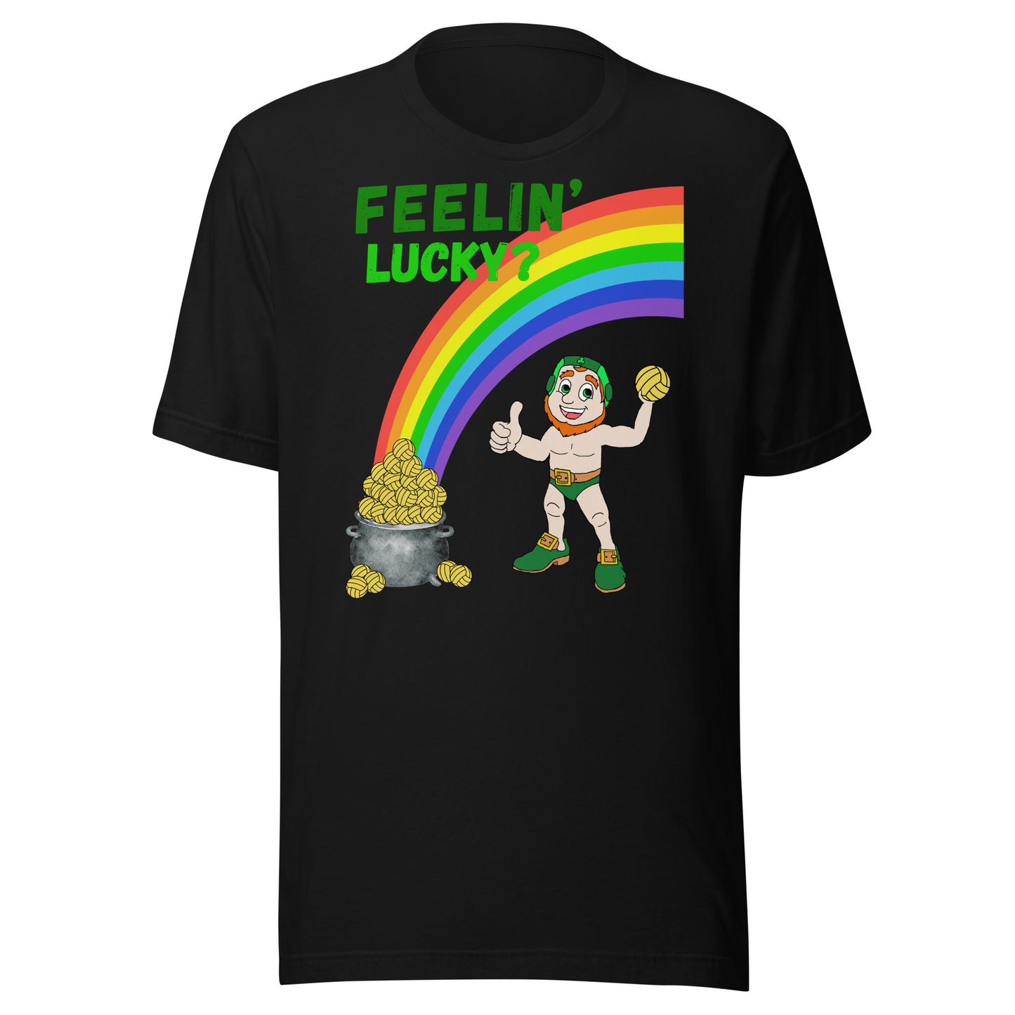 Feeling lucky? St. Patty’s day Water Polo Unisex t-shirt Bella Canvas 3001