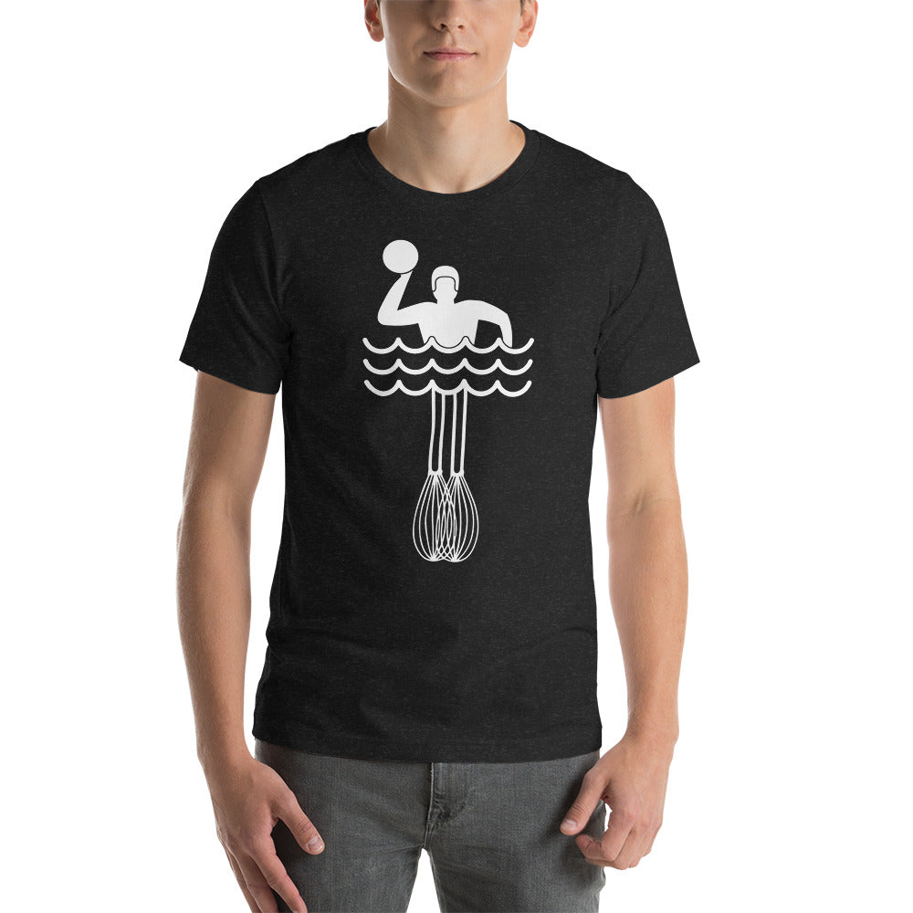 Egg Beatering Male Silhouette - Unisex Soft T-shirt - Bella Canvas 3001