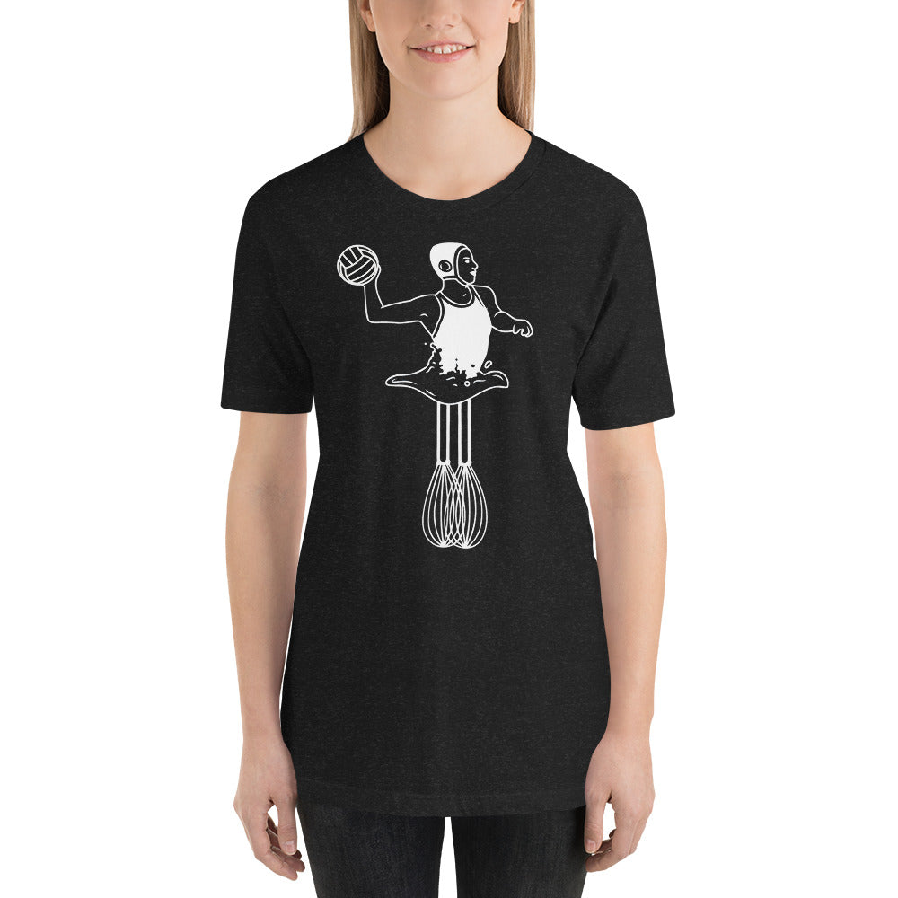 Egg Beatering Female Silhouette - Unisex Soft T-shirt - Bella Canvas 3001