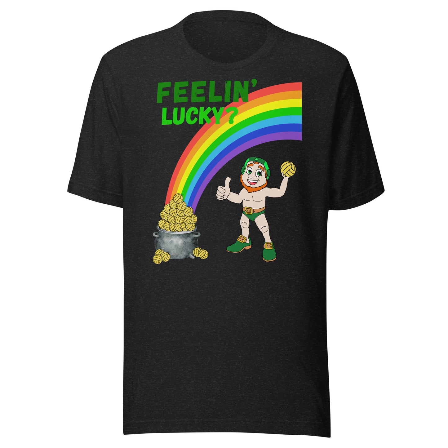 Feeling lucky? St. Patty’s day Water Polo Unisex t-shirt Bella Canvas 3001