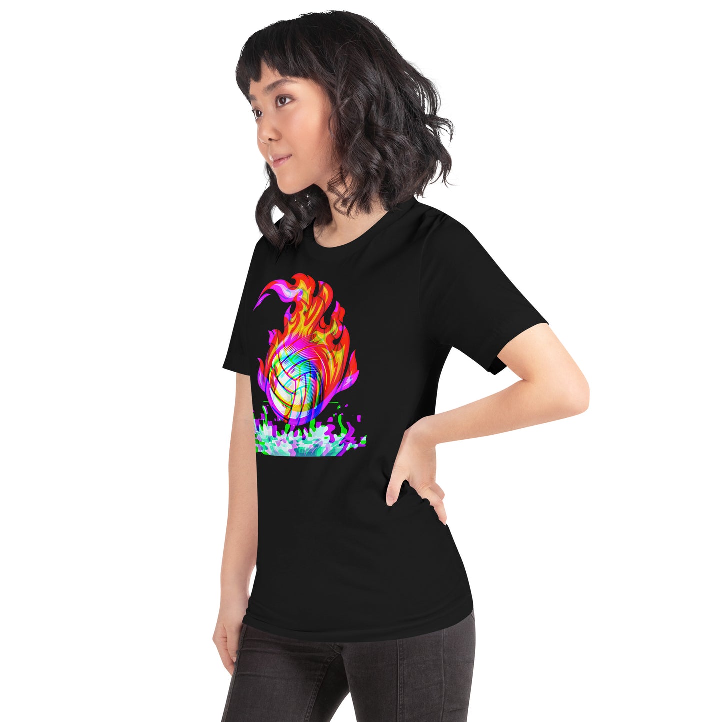 Ball in Flames - Unisex Soft T-shirt - Bella Canvas 3001