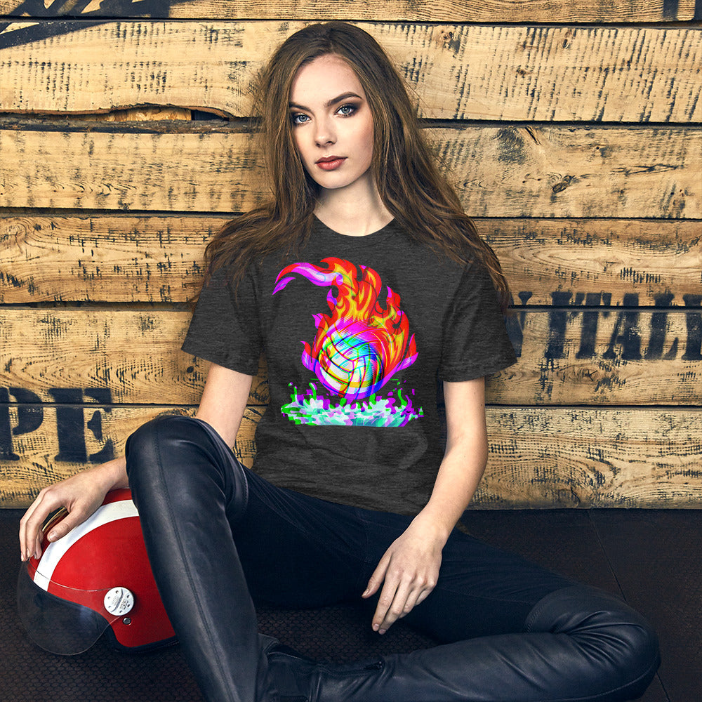 Ball in Flames - Unisex Soft T-shirt - Bella Canvas 3001