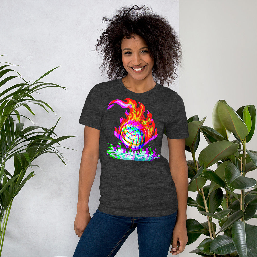 Ball in Flames - Unisex Soft T-shirt - Bella Canvas 3001