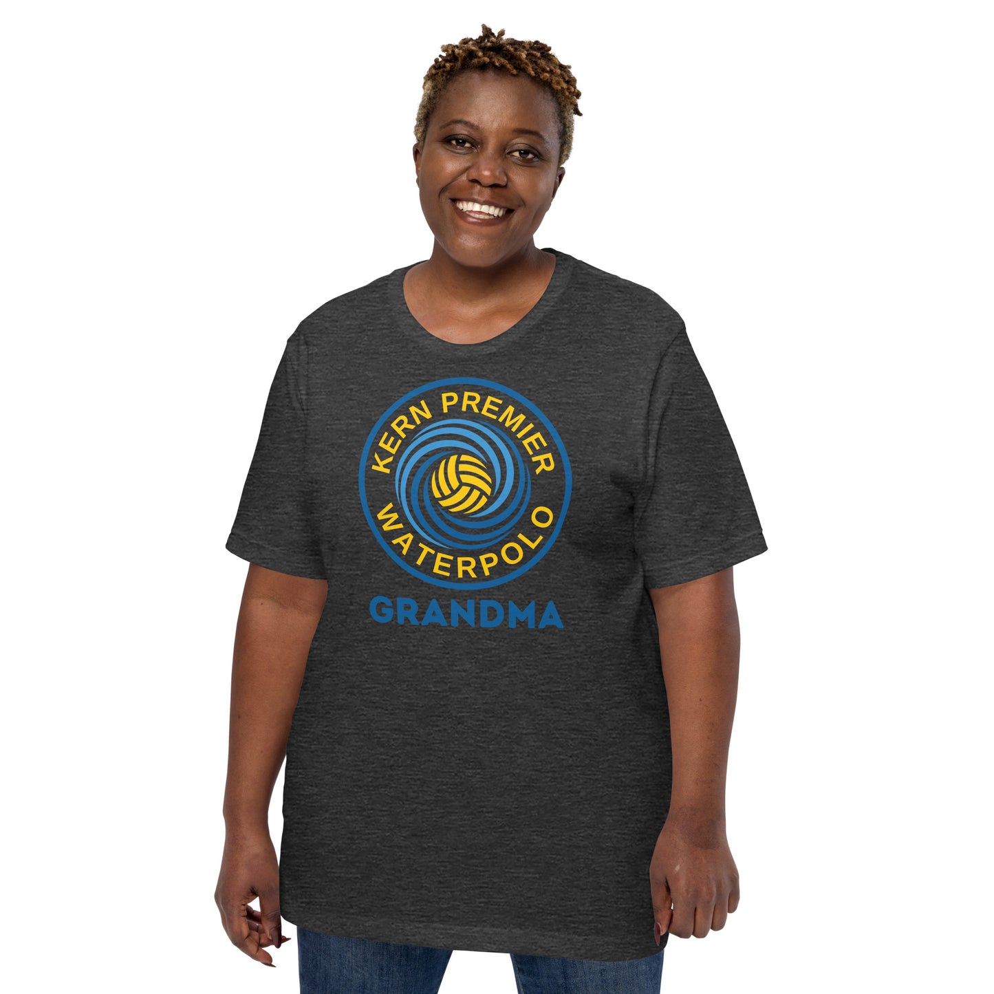 Kern Premier Grandma - Circle Logo - Unisex Soft T-shirt - Bella Canvas 3001
