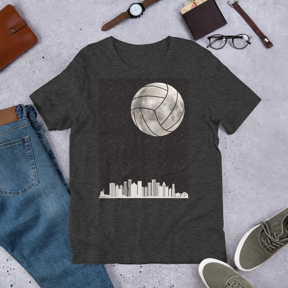 Water Polo Moon Unisex t-shirt Bella Canvas 3001