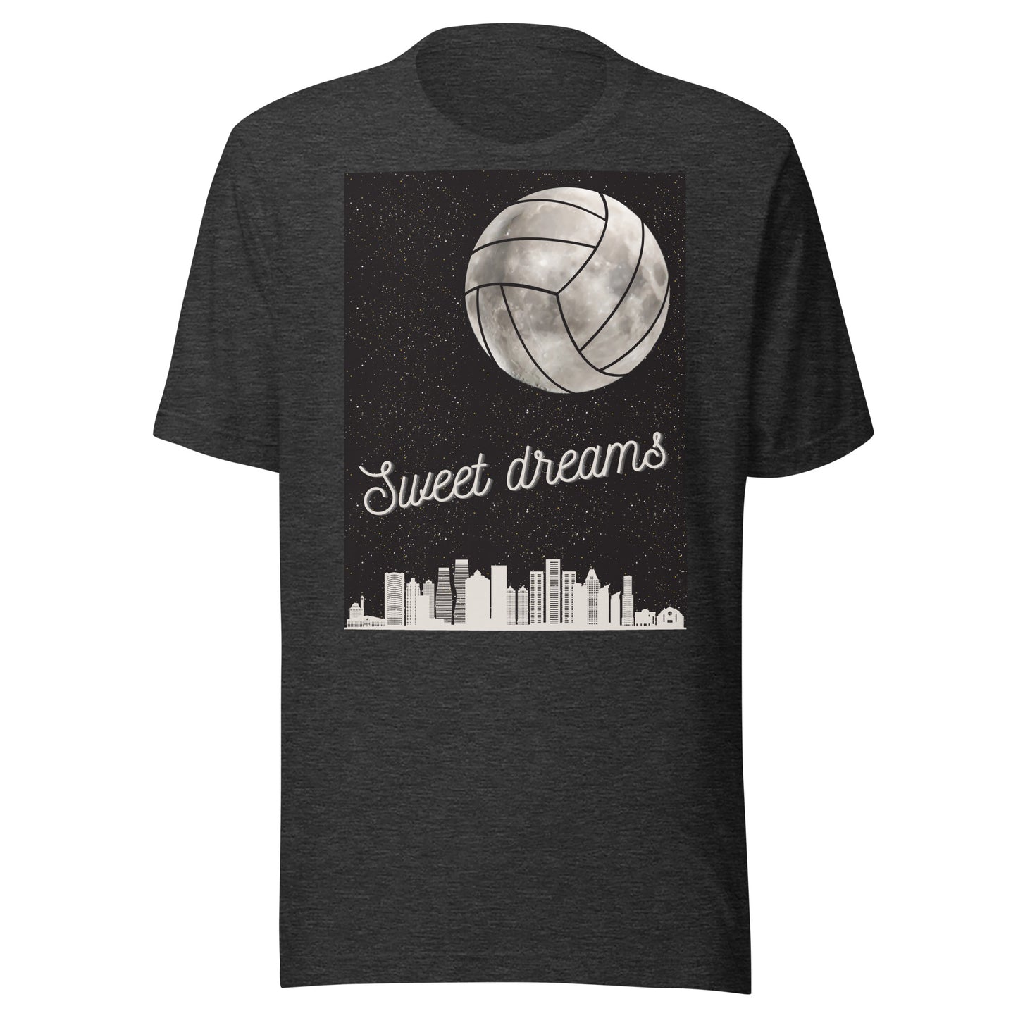 Sweet Dreams Water Polo Moon Unisex t-shirt Bella Canvas 3001