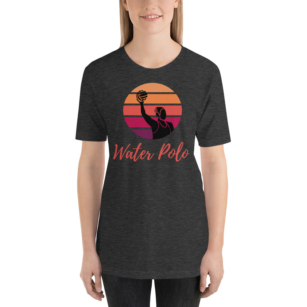 Sunset Girl Silhouette Unisex t-shirt Bella Canvas 3001