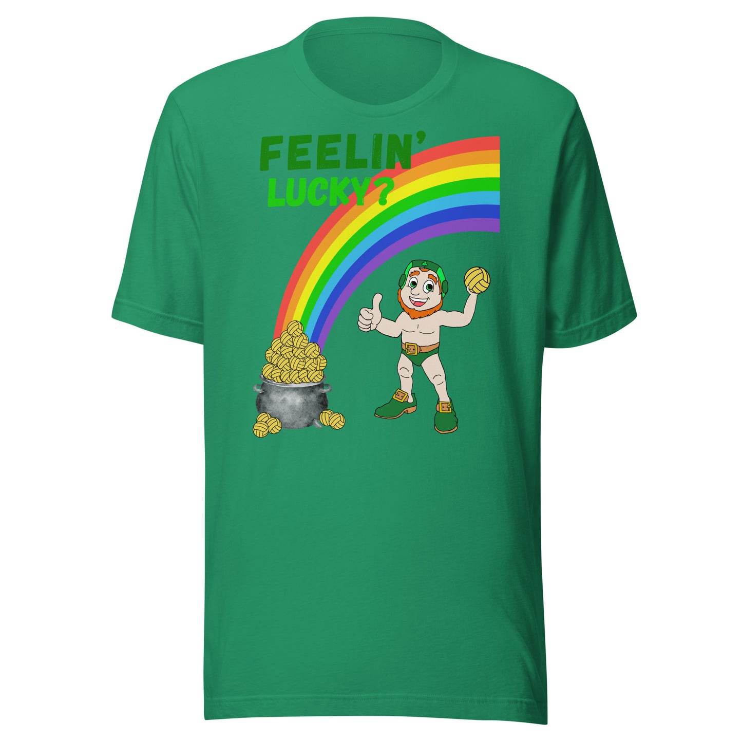 Feeling lucky? St. Patty’s day Water Polo Unisex t-shirt Bella Canvas 3001