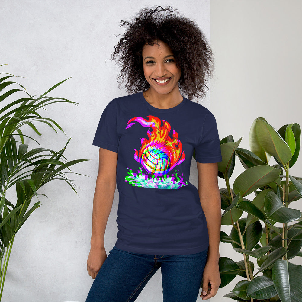 Ball in Flames - Unisex Soft T-shirt - Bella Canvas 3001