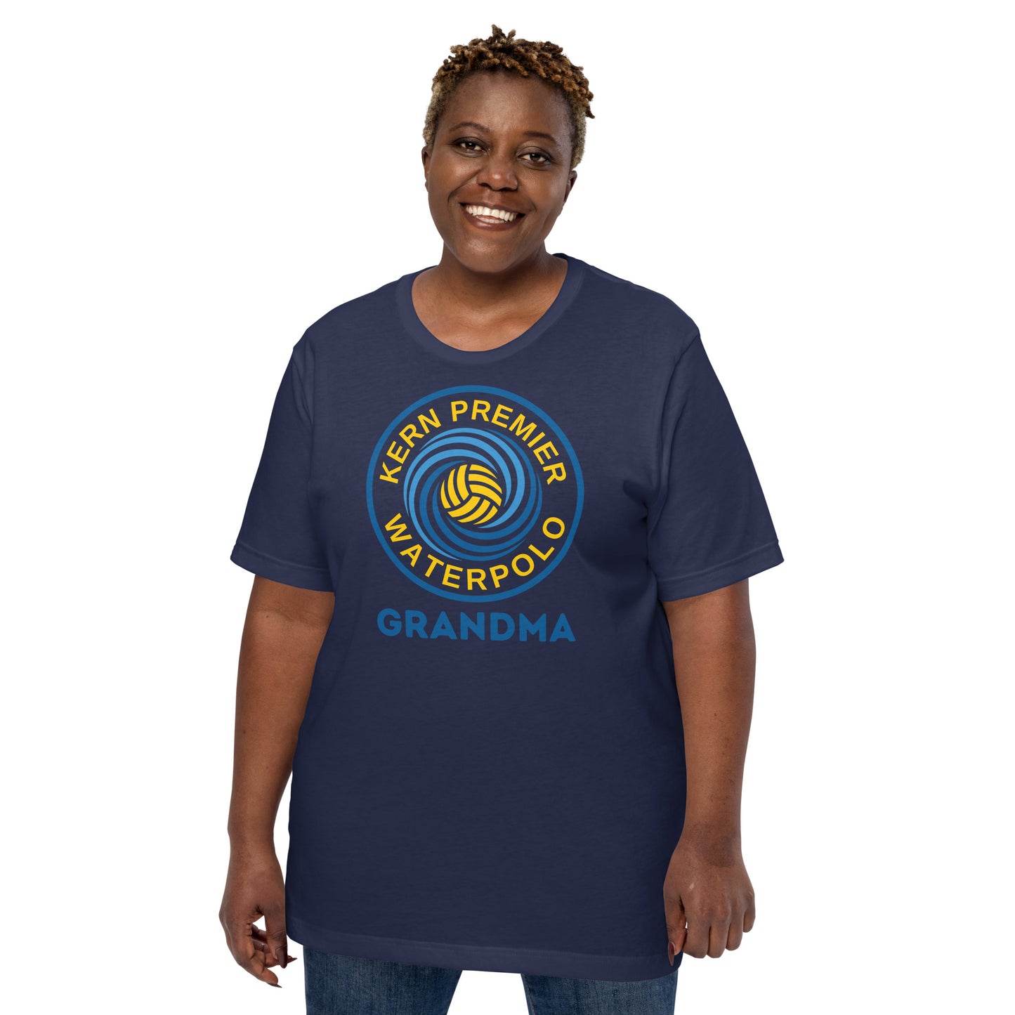 Kern Premier Grandma - Circle Logo - Unisex Soft T-shirt - Bella Canvas 3001