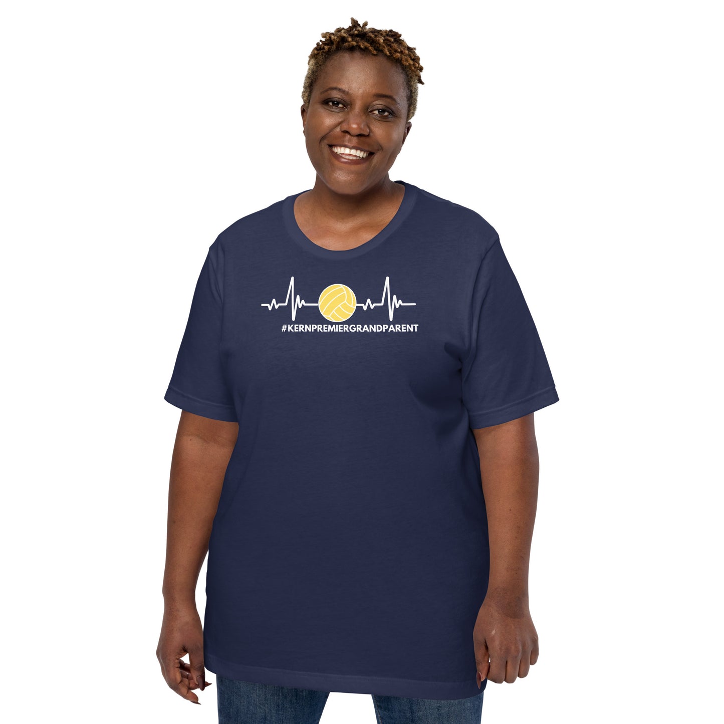 Kern Premier Grandparent Heartbeat - Unisex Soft T-shirt - Bella Canvas 3001