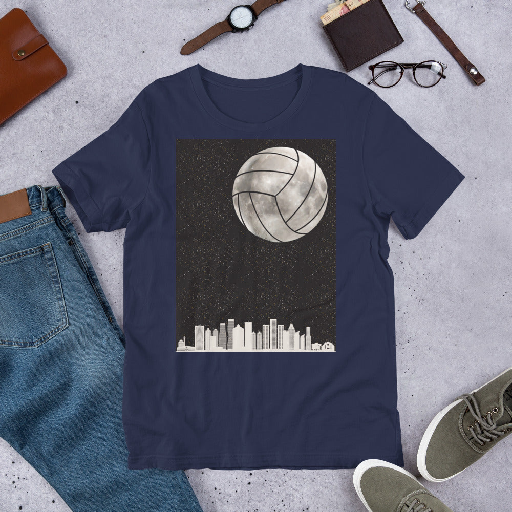 Water Polo Moon Unisex t-shirt Bella Canvas 3001
