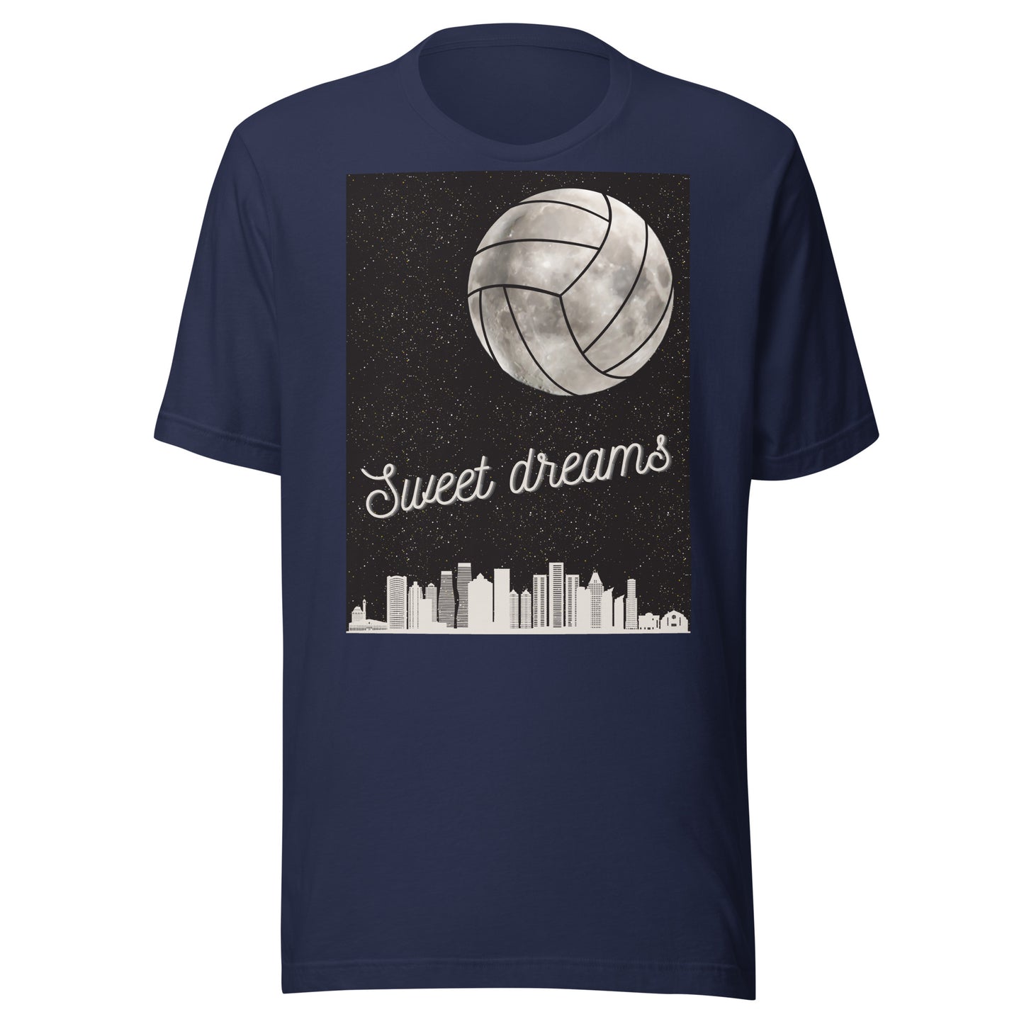 Sweet Dreams Water Polo Moon Unisex t-shirt Bella Canvas 3001