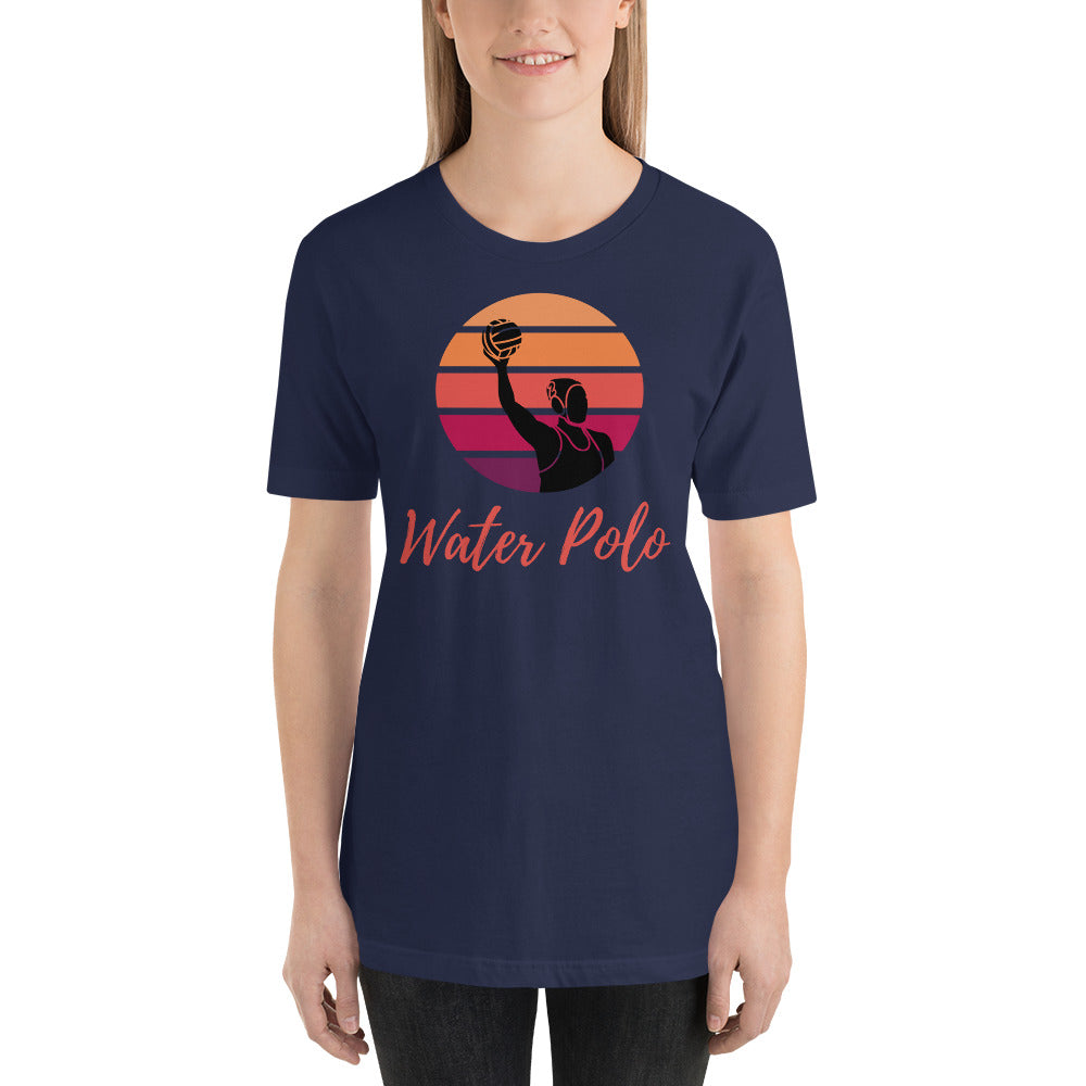 Sunset Girl Silhouette Unisex t-shirt Bella Canvas 3001
