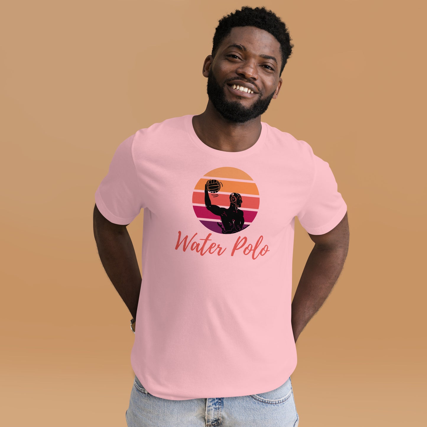 Sunset Male Silhouette Unisex t-shirt Bella Canvas 3001