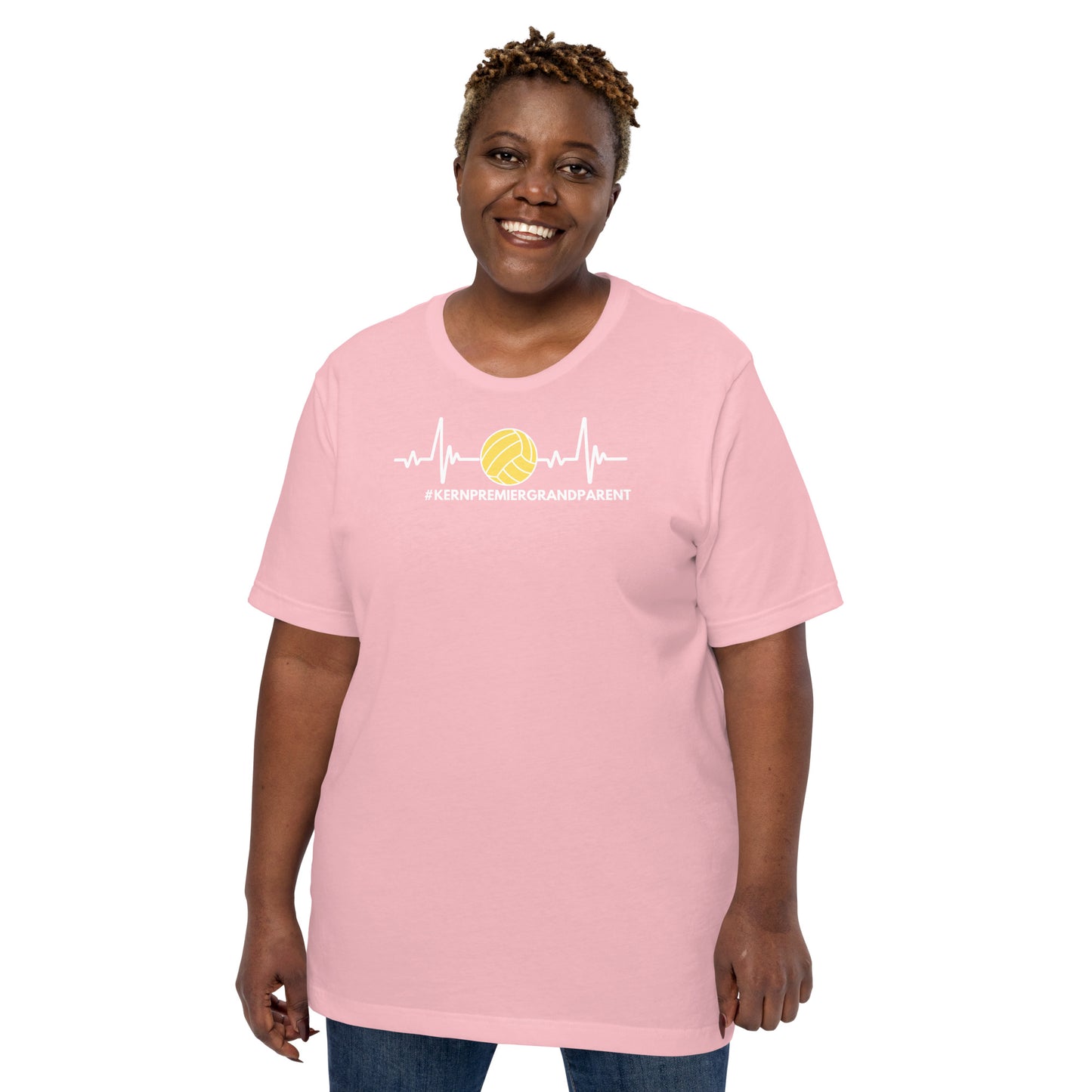 Kern Premier Grandparent Heartbeat - Unisex Soft T-shirt - Bella Canvas 3001