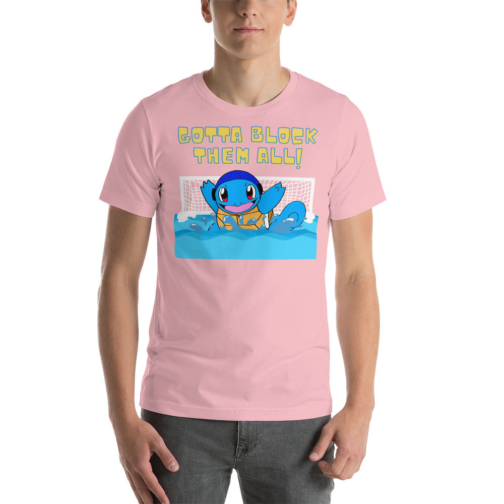 Gotta Block Them All - Unisex Soft T-shirt - Bella Canvas 3001