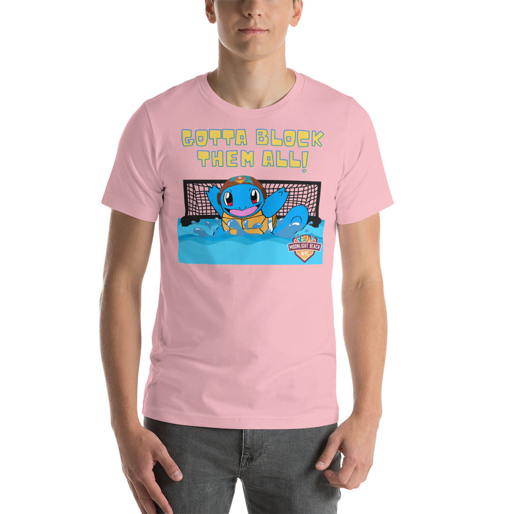 Gotta Block Them All! Moonlight Beach WPC cap - Unisex Soft T-shirt - Bella Canvas 3001